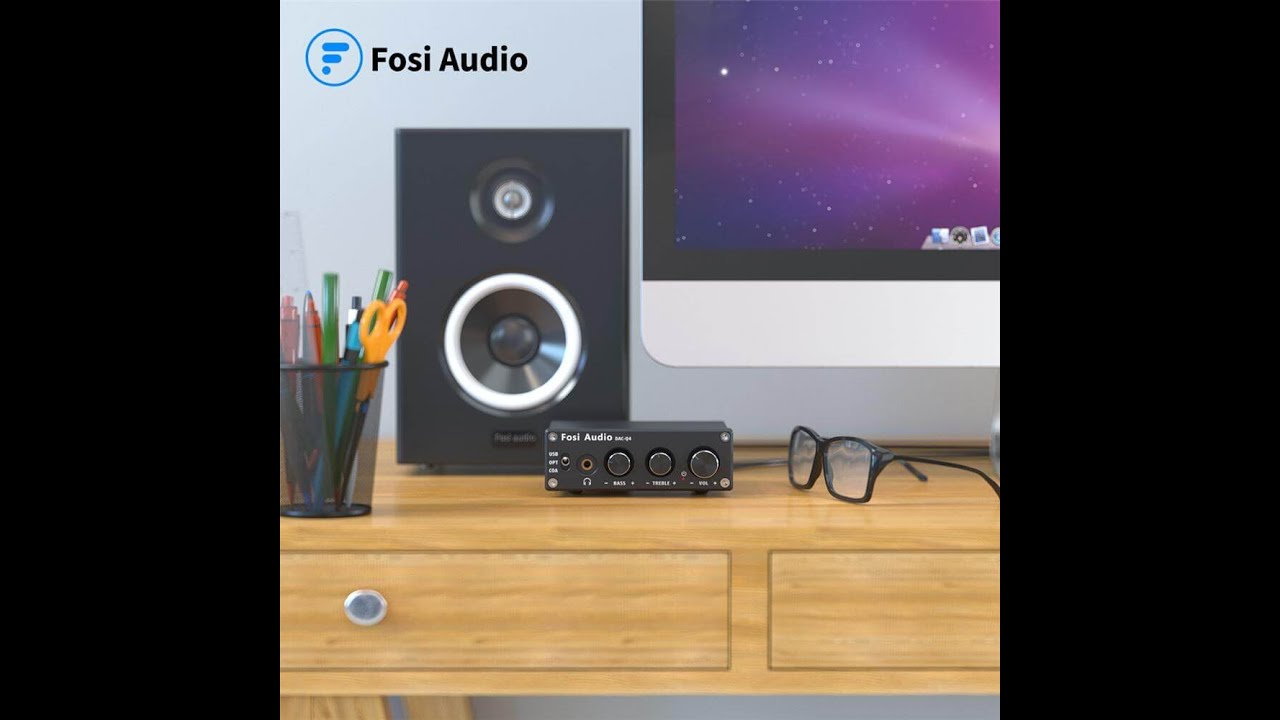 DTM・DAW Fosi Audio  DAC Q4 Fosi Audio Q4 DAC Headphone Amp - Versatile Audio Upgrade