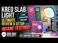 Kreo Slab LED Light Honest Review (Extreme Testing & Setup Guide)