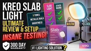 Kreo Slab LED Light Honest Review (Extreme Testing &amp; Setup Guide)