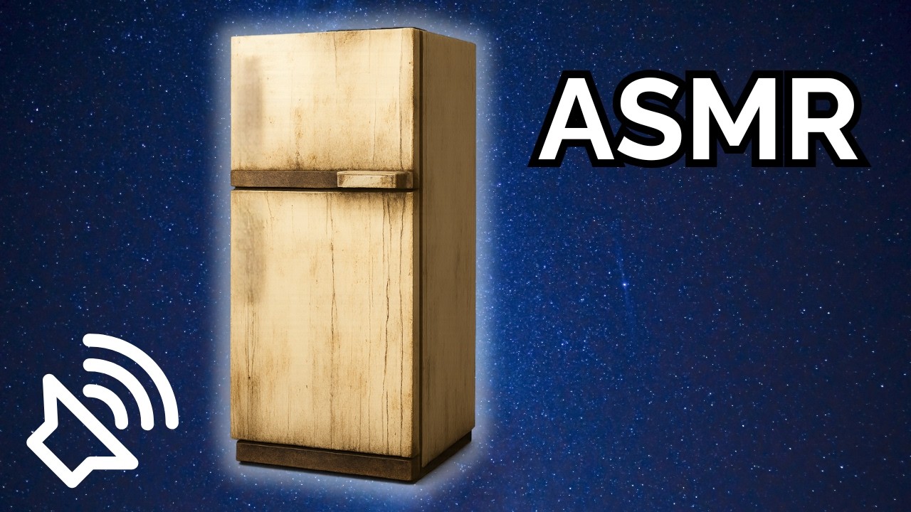 Rusty Fridge Hum (1 HOUR) ❄️ Vintage White Noise for Sleep