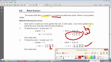Curve Tracing Polar Curves   ice video 20200410 233034