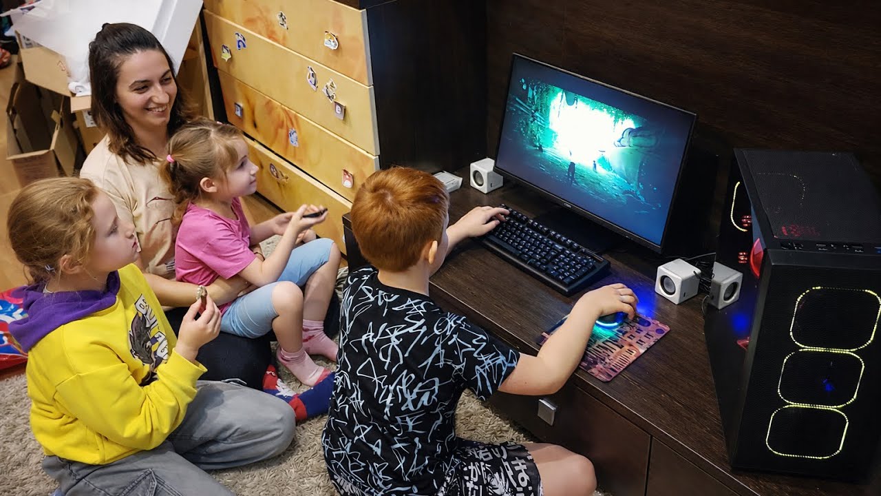 У них никогда не было компьютера! 