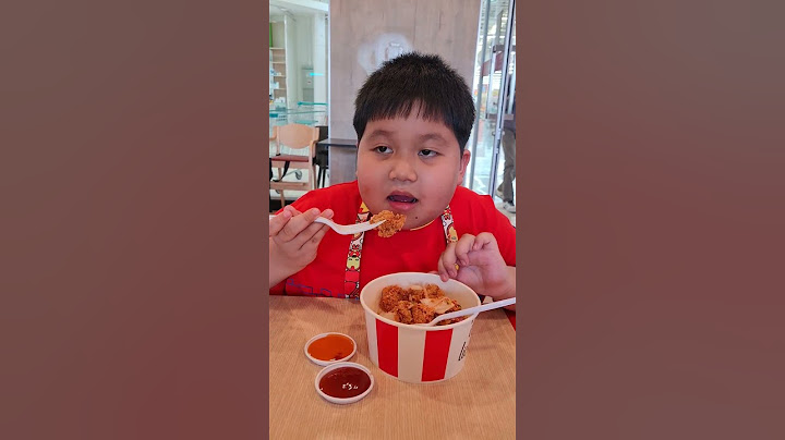 กินน้ำจุ้มแล้วก็จุ้มน้ำจิ้ม ข้าวยําไก่แซ่บ KFC