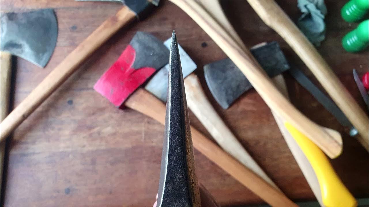 Axe Sharpening and Edge Geometry An Introduction YouTube