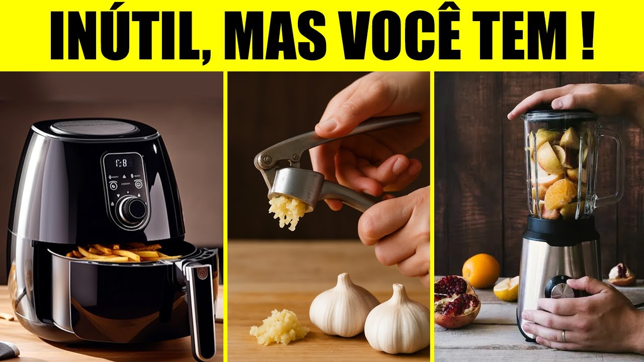 MINIMALISMO na cozinha: 10 itens INÚTEIS que TODO MUNDO tem em casa (você tem pelo menos 3)