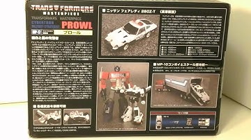 Fu-Reviews: Transformers Masterpiece MP-17 Prowl KO Version