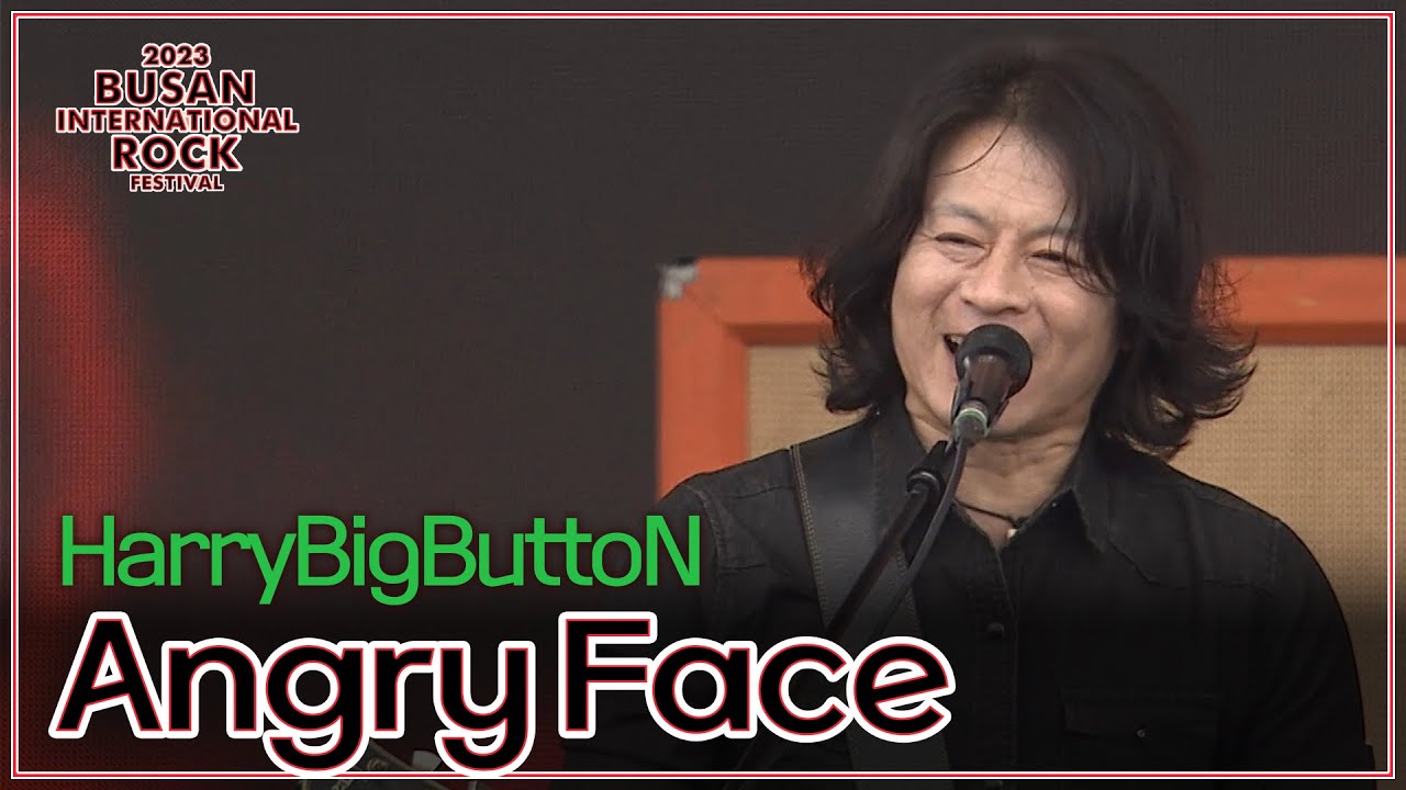 [ 2023부산국제락페스티벌 ] HarryBigButtoN(해리빅버튼) - Angry Face
