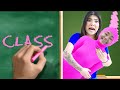 IF SCHOOL SUPPLIES WERE PEOPLE | 9 FUNNY SITUATIONS & RELATABLE CLASS MOMENTS BY CRAFTY HACKS PLUS