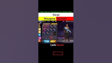 next weapon royale free fire | new weapon royale free fire | upcoming weapon royale in free fire