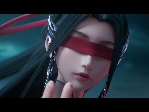 《梦幻新诛仙》 忘川双姝CG，蒙眼阿漓美若天仙