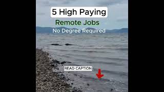 ? Unveil the Top 5 Remote Jobs for 2023 – No Degree or Experience Required ?