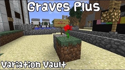 Minecraft Bukkit Plugin - Graves Plus - Grave created on death!