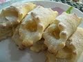 Низкокалорийное творожное печенье-платочки без масла,яиц с яблоком