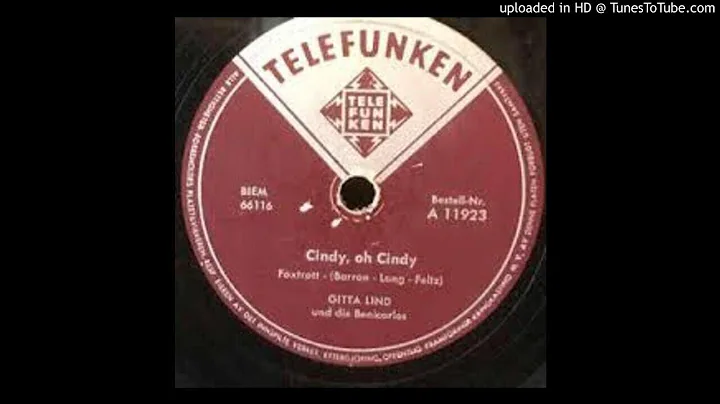 Gitta Lind - Cindy,oh Cindy