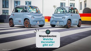 Mopedautos: Welche Hersteller gibt es? 🤔 #shorts