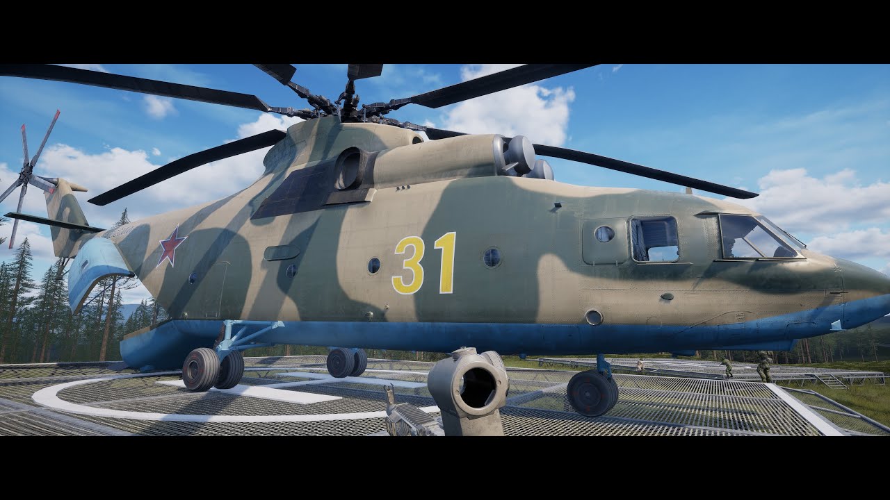 Flying the Biggest Helicopter in Squad