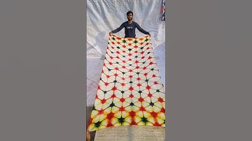 DIY a Hexagon/Honeycomb Pattern Fabric! #hexagon #trendingshorts