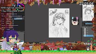 🎨[ Day 29/30 ] || Arting / warm-up then 1hourChallenge|| 🎨