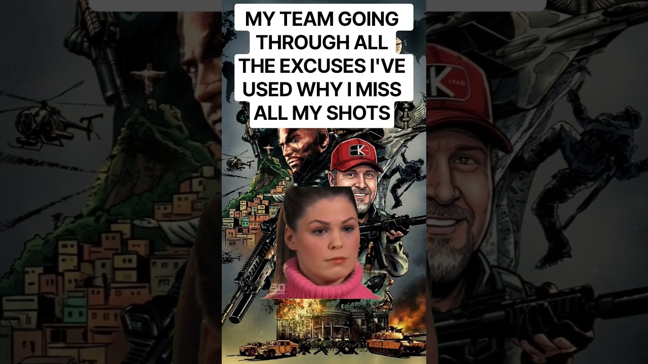 THE TEAM GOING THROUGH ALL THE EXCUSES I'VE USED WHY I MISS ALL MY SHOTS