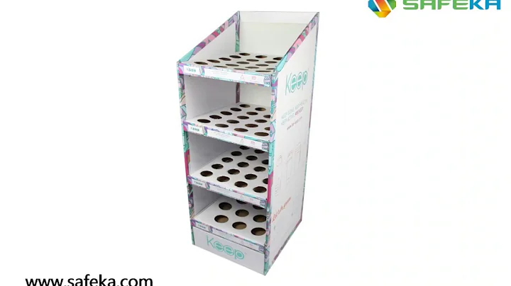 Safeka Display - How to Assemble a POP Up Cardboard Display Stand