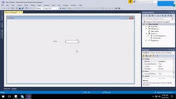 Windows Form Controls Introduction | Beginner