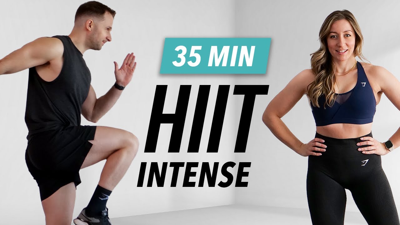 35 Min Intense Cardio HIIT Workout For Fat Burn - Full Body Workout At ...