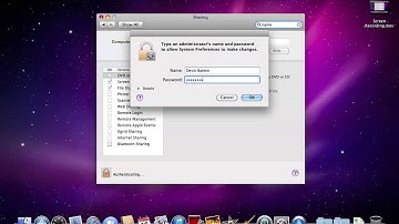 How To Change Your Computers Name In OSX "10.6.8"