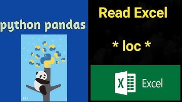 Python Pandas Read Excel using **loc**