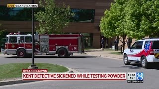 Detective sickened while testing powder at Kent Co. Sheriff's Dept.