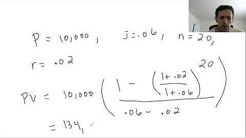 Basics of Annuities Part III: Geometrically increasing annuities