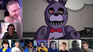 Five Nights at Freddy's Logic | Cartoon Animation [REACTION MASH-UP]#2128