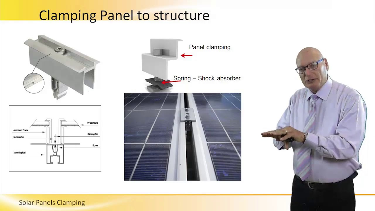 Solar Panels Clamping YouTube