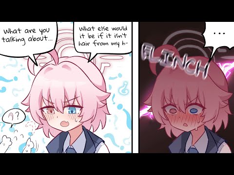 Hoshino S Hair Blue Archive Comic Dub 1 Hoshino A Day 