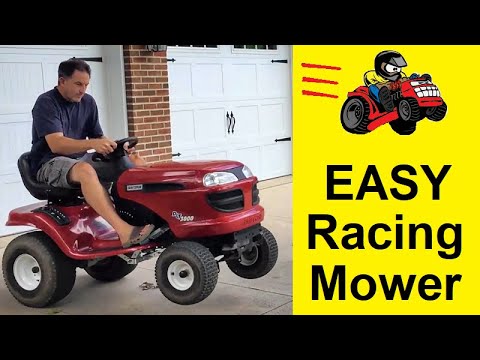 Easy DIY Racing Mower