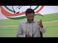 AICC Press Briefing by Shri Randeep Singh Surjewala at Congress HQ