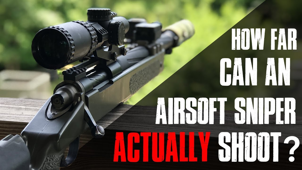 Long Range Airsoft Sniper Rifle - Swamp Sniper 