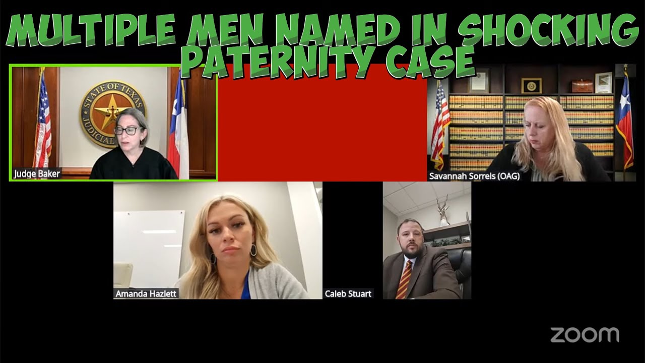 Multiple Men Named in Shocking Paternity Case #familycourt - YouTube