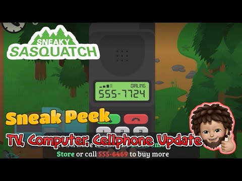 Sneaky Sasquatch - Sneak Peek | TV, Radio, Computer, Cell phone Update