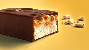 BLENDER 3D: Making a 3D Chocolate Bar with Caramel and Nougat (Part 1)