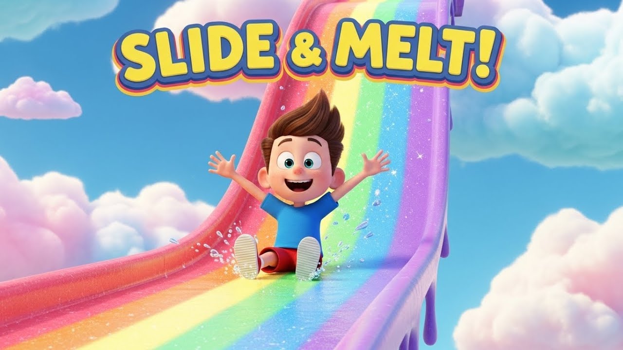 Rainbow Ice Cream Song | Sweet Kids Song | Toddler Sing Along