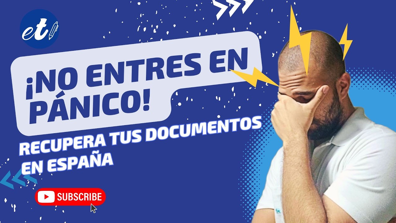 🖊 Documentos Importantes Perdidos en España: Guía de Recuperación