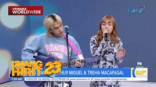 TikTok hits- ‘Ang Wakas’ with Arthur Miguel \& Trisha Macapagal | Unang Hirit