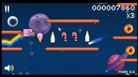 Nyan Cat : Lost in Space (PC browser game)