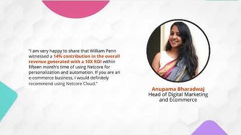 Netcore Cloud | William Penn Success Story