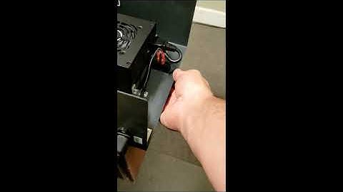 Desktop Testing of a Negative-Style Compu Dobby IV