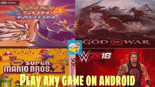 how to play any PSP , GBA ,Nintendo ,etc games on android || Freaky Tech screenshot 1
