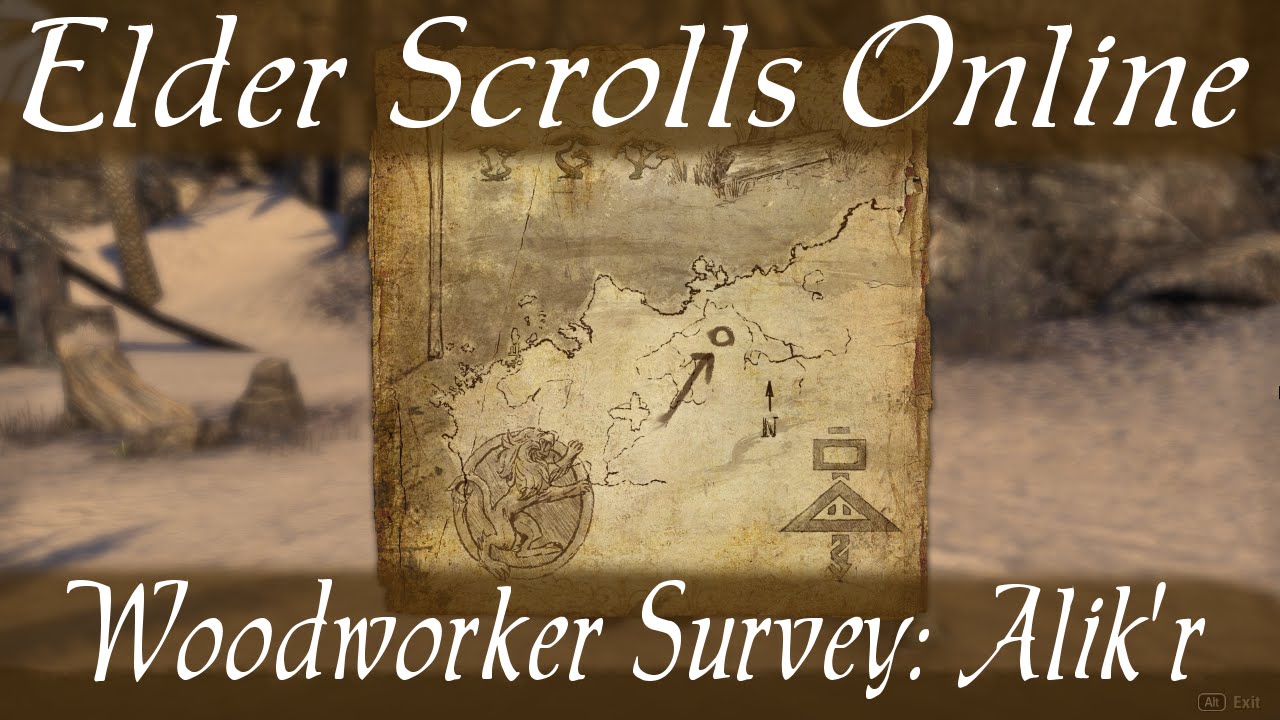 Woodworker Survey: Alik'r [Elder Scrolls Online] - YouTube