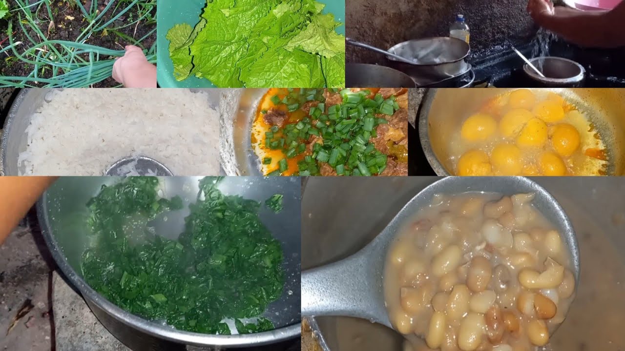 Lavando vasilhas que uso no fogão à lenha e fazendo janta ,se gostar deixe seu apoio🙏