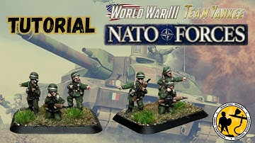 Team Yankee | Belgian Infantry Tutorial
