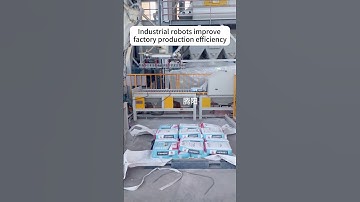 Industrial robots improve factory production efficiency. #machine #industrialrobots #robot